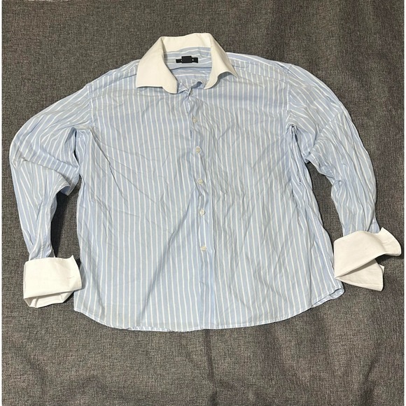 Prague Other - Prague Striped Men's Size 18 34-35 Long Sleeve Shirt